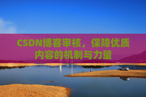 CSDN博客审核,保障优质内容的机制与力量